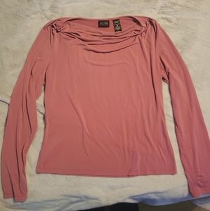 NY&Co Mauve long sleeve shirt